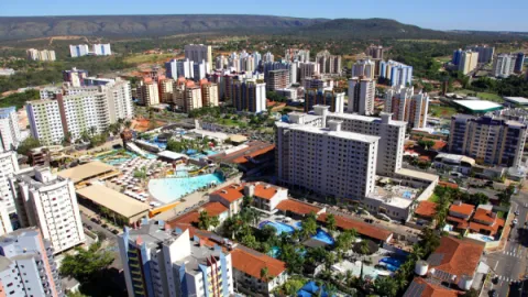 Foto demonstrativa de Clima em Caldas Novas: Chove Muito?