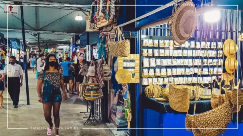 Feira do Luar em Caldas Novas: Artesanato e Gastronomia