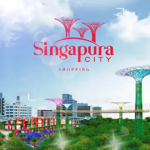 Foto demonstrativa de Shopping Singapura em Caldas Novas