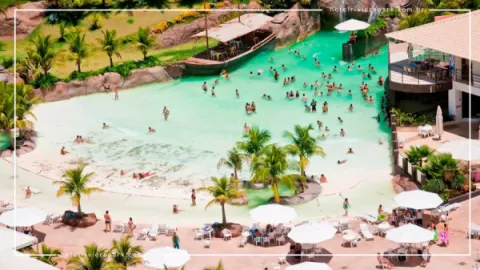 Náutico Praia Clube em Caldas Novas: Torre de Toboáguas