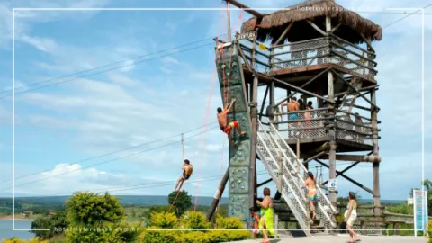 Náutico Praia Clube em Caldas Novas: Torre de Toboáguas