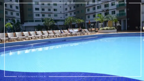 Piscinas do Riviera Park Hotel: 14 Opções em Caldas Novas