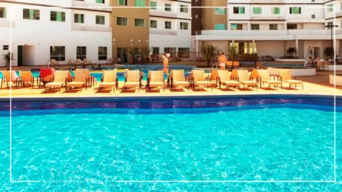 Piscinas do Riviera Park Hotel: 14 Opções em Caldas Novas
