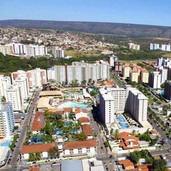 Foto demonstrativa de Caldas Novas x Rio Quente