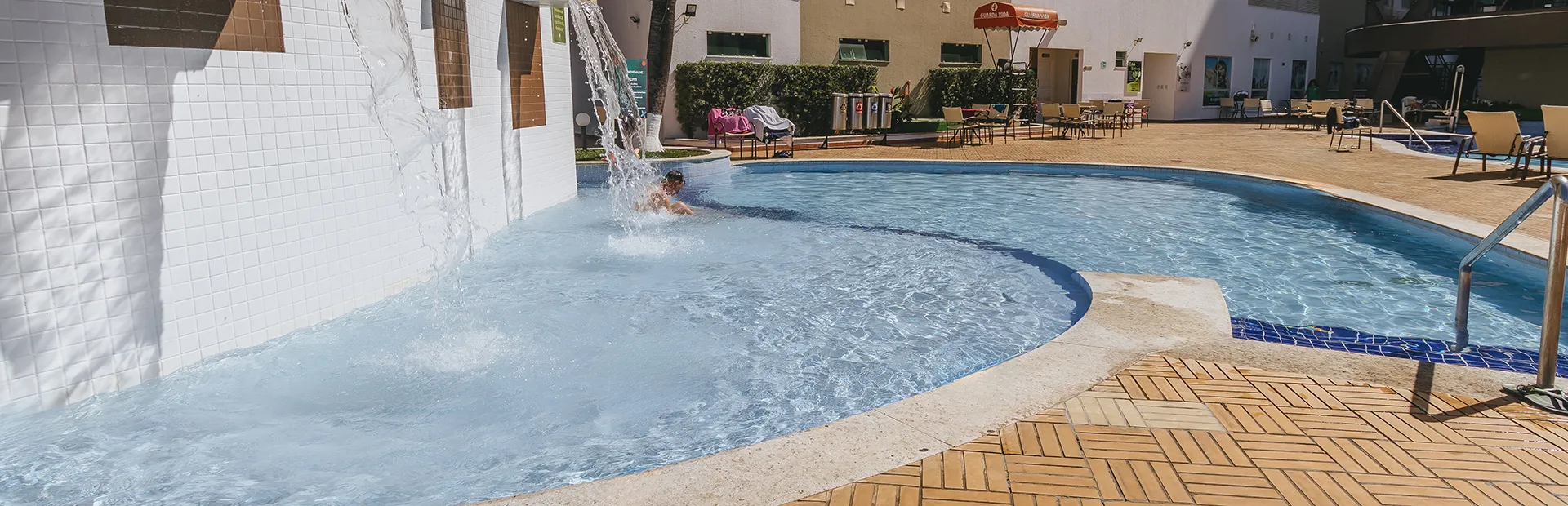 Piscinas do Riviera Park Hotel: 14 Opções em Caldas Novas